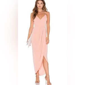 Like New Shona Joy Core Cocktail Dress in Dusty Pink